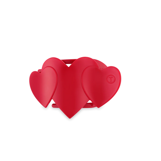 Teleties 'Heart to Heart' Tiny Flat Hair Clip