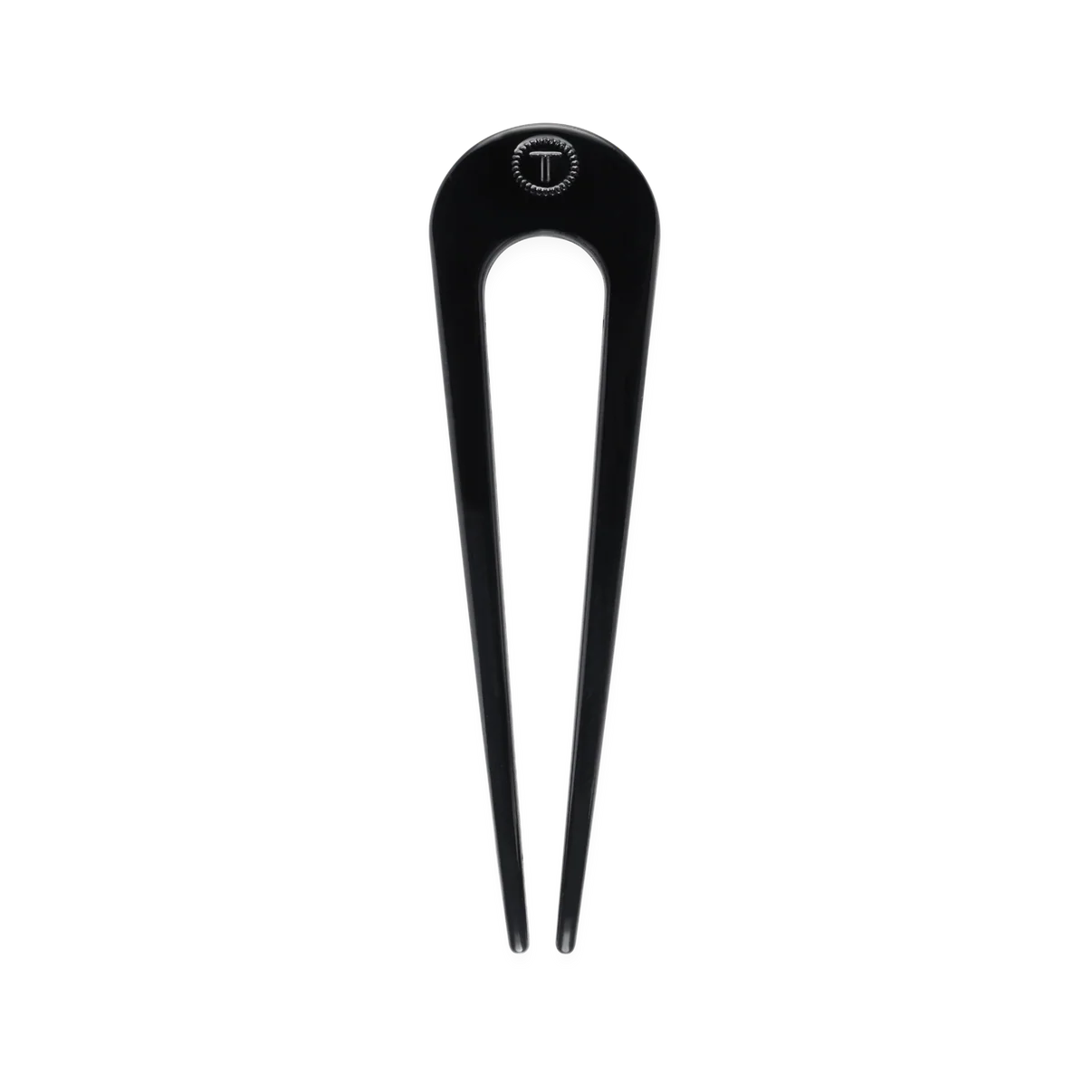 Teleties French Hair Pin - Jet Black