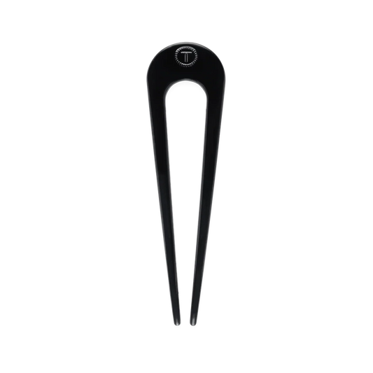 Teleties French Hair Pin - Jet Black