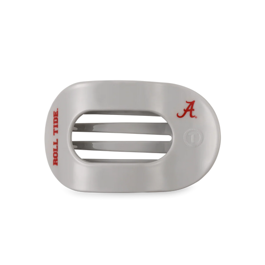 Teleties 'Roll Tide!' Medium Flat Round Clip