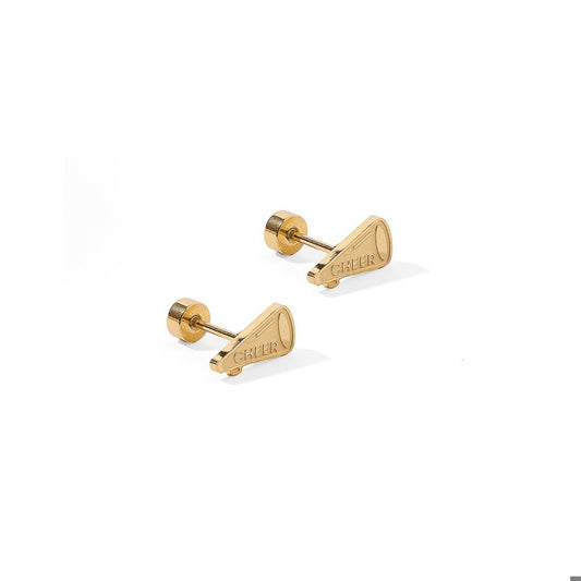 LINNY CO Screwback Stud Earrings - Cheer