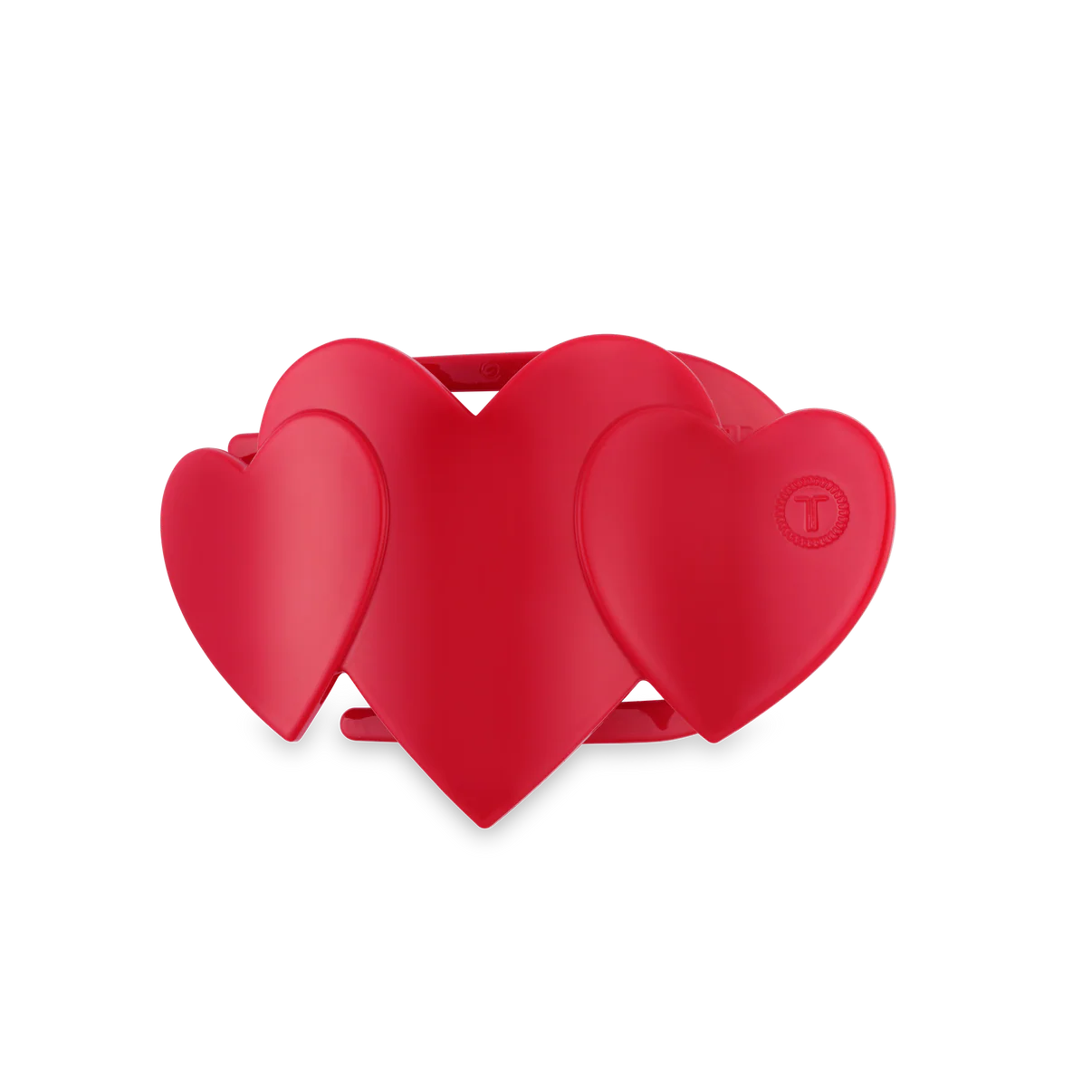 Teleties 'Heart to Heart' Small Flat Hair Clip